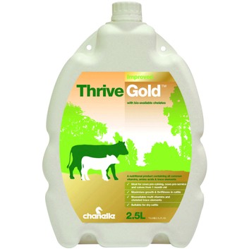 Chanelle Thrive Gold - 2.5 Litre