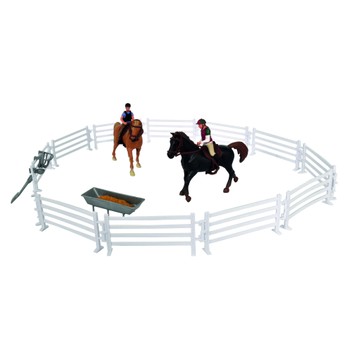 Kidsglobe 2 Horses, Riders and Accessories