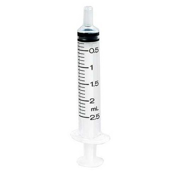 Disposable 2.5ml Syringe