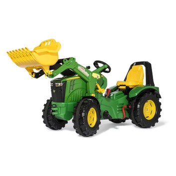 Rolly X-Trac Premium John Deere 8400R Ride-On Tractor + Loader