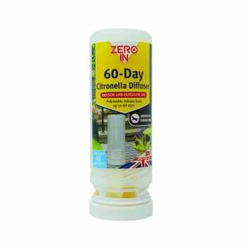 Zero In 60 Day Citronella Diffuser Insect Repellent
