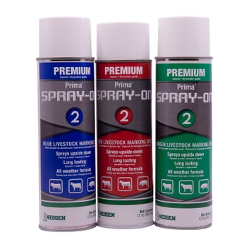 Neogen Premium Prima Spray-On 2 Livestock Marker RED