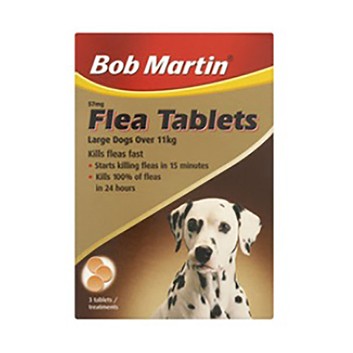 Bob Martin Clear Flea Tablets For Large Dogs Over 11Kg