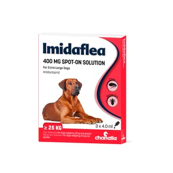 Chanelle Imidaflea 400Gm Spot-On For Extra Large Dogs Over 25Kg