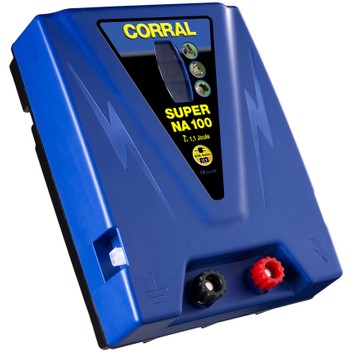 Corral Super Na 100 Duo Electric Fence Energiser Rechargeable Battery Unit