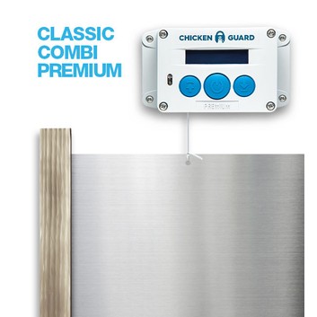 ChickenGuard Classic Combi Premium Automatic Chicken Door Opener & Closer Kit