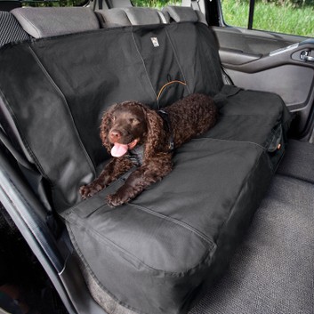 Kurgo Wander Bench Seat Cover Charcoal