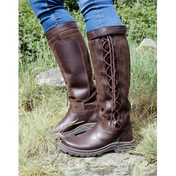 Brogini Winchester Country Boots Wide Brown