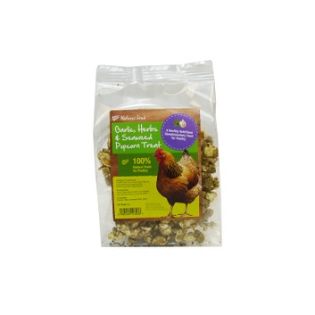 Natures Grub Garlic Herbs & Seaweed Popcorn Treat