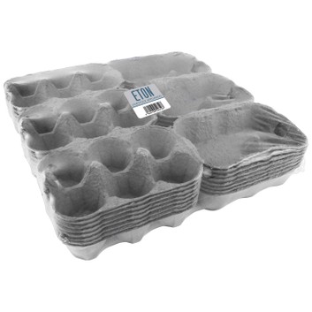 Eton Egg Box Plain 24 Pack Grey
