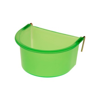 Eton Plastic Hook On D-Cup With Metal Hooks Green