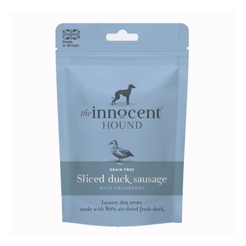 The Innocent Hound Sliced Duck Sausage With Cranberry Treats