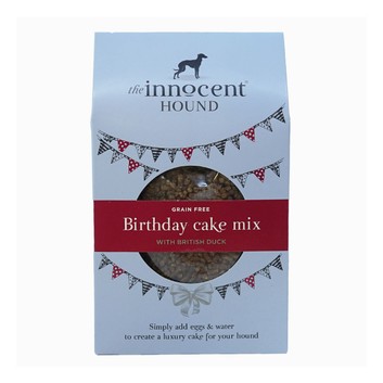 The Innocent Hound Birthday Cake Mix With British Duck