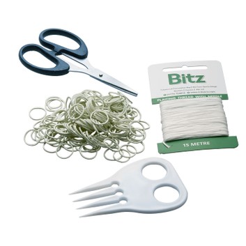 Bitz Plaiting Kit - WHITE