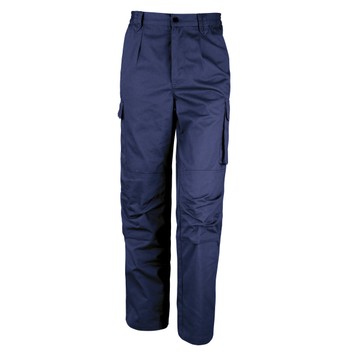WORK-GUARD by Result Action Trousers (Reg) Navy Blue