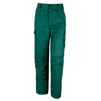 WORK-GUARD by Result Action Trousers (Reg) Bottle Green