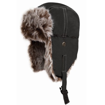 Result Winter Essentials Classic Sherpa Hat Jet Black