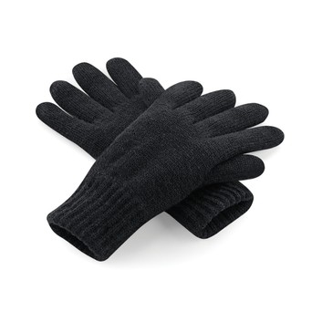 Beechfield  Classic Thinsulate Gloves Black