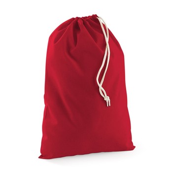 Westford Mill Cotton Stuff Bag Classic Red