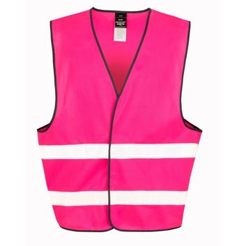 Result Safeguard Enhance Visibility Vest Fluorescent Pink