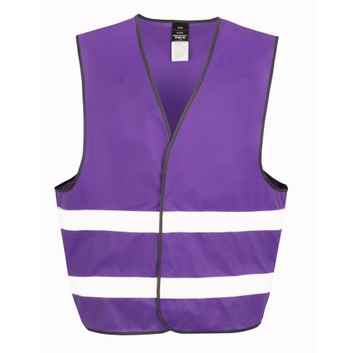 Result Safeguard Enhance Visibility Vest Purple