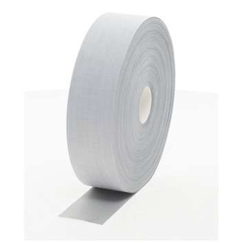 Yoko Heat-Applied Reflective Tape Silver Grey