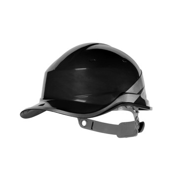 Delta Plus Hi-Vis Baseball Safety Helmet Black