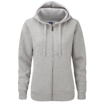 Russell Ladies' Authentic Zipped Hood Light Oxford