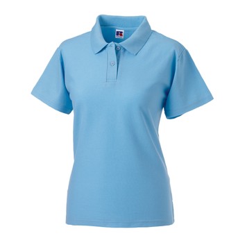 Russell Ladies' Classic Polycotton Polo Sky Blue