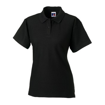 Russell Ladies' Classic Polycotton Polo Black