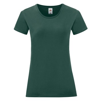 Fruit Of The Loom Ladies' Iconic 150 Tee Forest Green