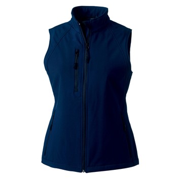 Russell Ladies' Softshell Gilet French Navy
