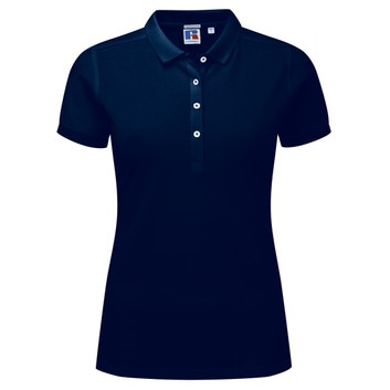 Russell Ladies' Stretch Polo French Navy
