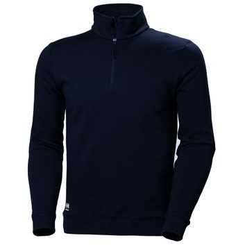 Helly Hansen Manchester Half Zip Sweatshirt Navy Blue
