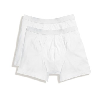 Fruit Of The Loom Underwear Men's Classic Boxer (2 Pack) White