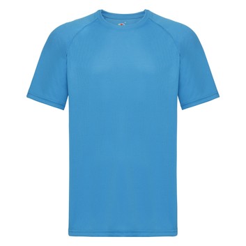 Fruit Of The Loom Men's Performance T-Shirt Azure Blue