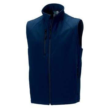 Russell Men's Softshell Gilet French Navy