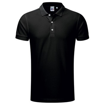 Russell Men's Stretch Polo Black