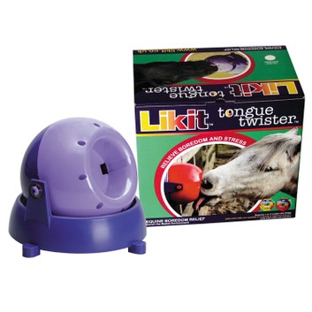Likit Tongue Twister Horse Boredom Relief - Purple/Lilac