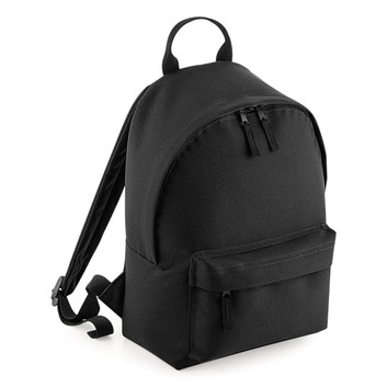 Bagbase Mini Fashion Backpack Black/Black