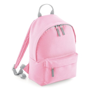 Bagbase Mini Fashion Backpack Classic Pink/ Light Grey
