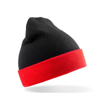 Result Genuine Recycled Recycled Black Compass Beanie Black/Red