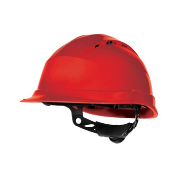 Delta Plus Quartz Rotor® Safety Helmet Red