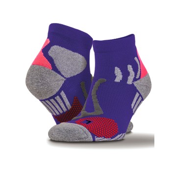 Spiro Technical Compression Sports Socks Purple