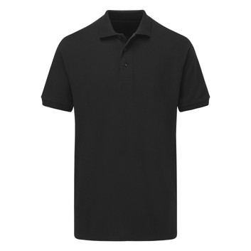 Ultimate Clothing Company Unisex 50/50 220gsm Pique Polo Black