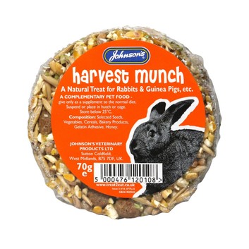 Johnson'S Veterinary Harvest Munch For Rabbits/Guinea Pig