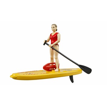 Bruder Lifeguard with Stand Up Paddle Board