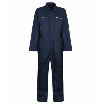 Regatta Men's Pro Zip Coverall (L) Navy Blue