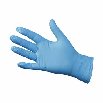 100 x Pro Ultraflex Nitrile Powder Free Disposable Gloves in Blue