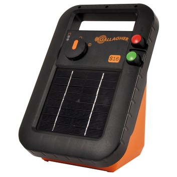 Gallagher S16 Solar Fence Energiser with Battery
